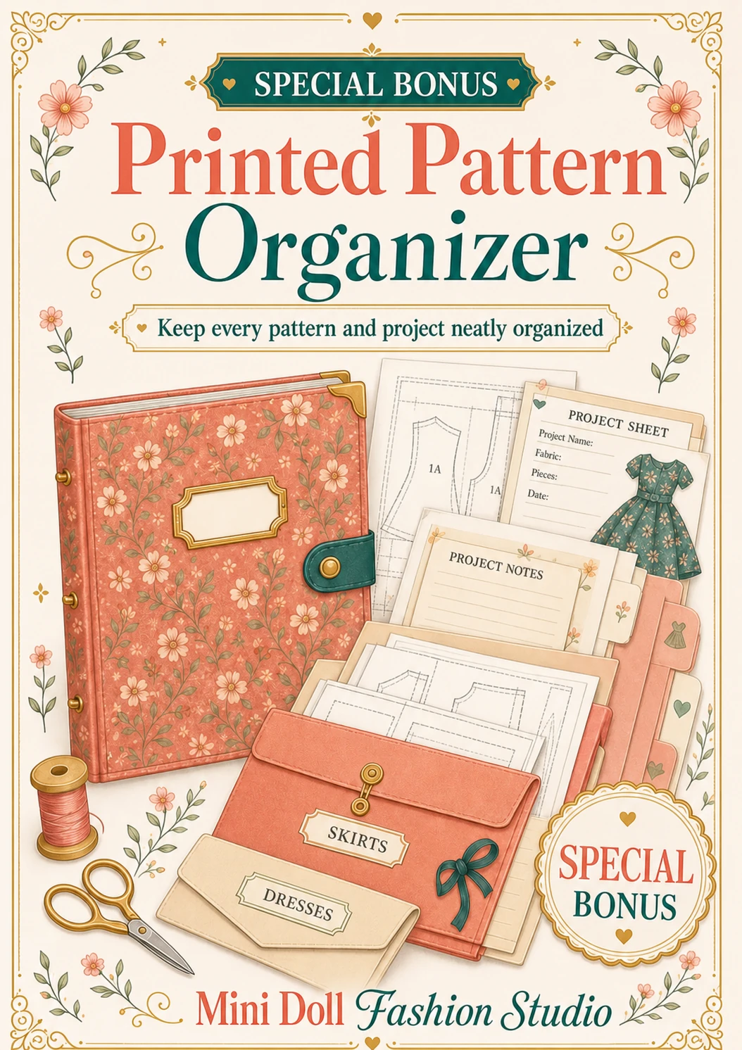 Printed Pattern Organizer