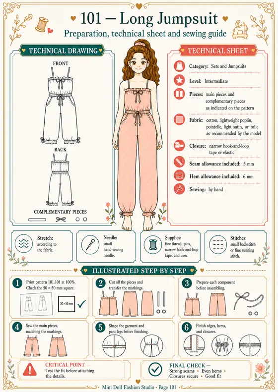 Long Jumpsuit visual guide