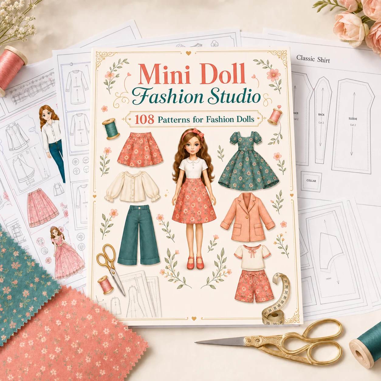 Mini Doll Fashion Studio main collection